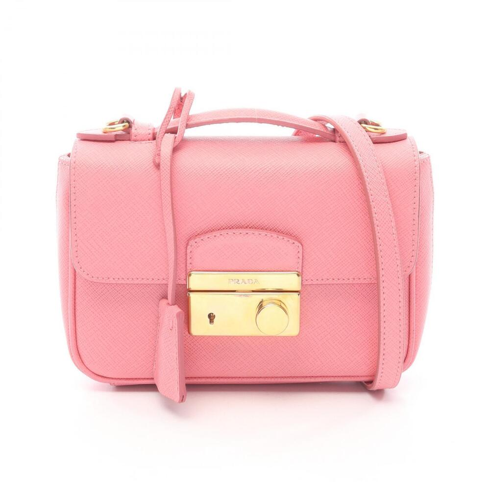 Prada Handbag Saffiano leather pink
